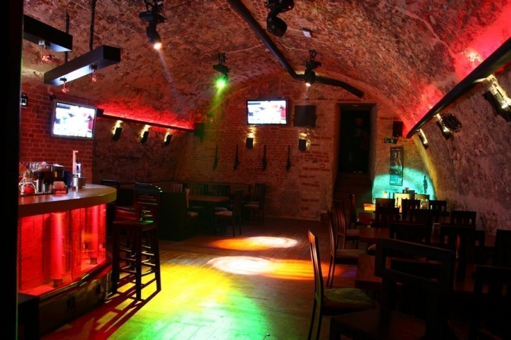 Projekt wnętrz klubu muzycznego LochNess Rock Pub w Krakowie