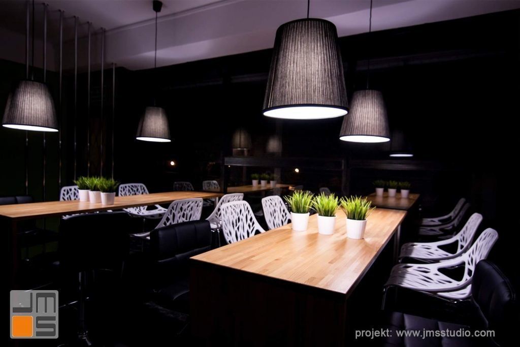Lampy stanowią wązny element każdego projektu wnętrz kawiarni cukierni czy restauracji