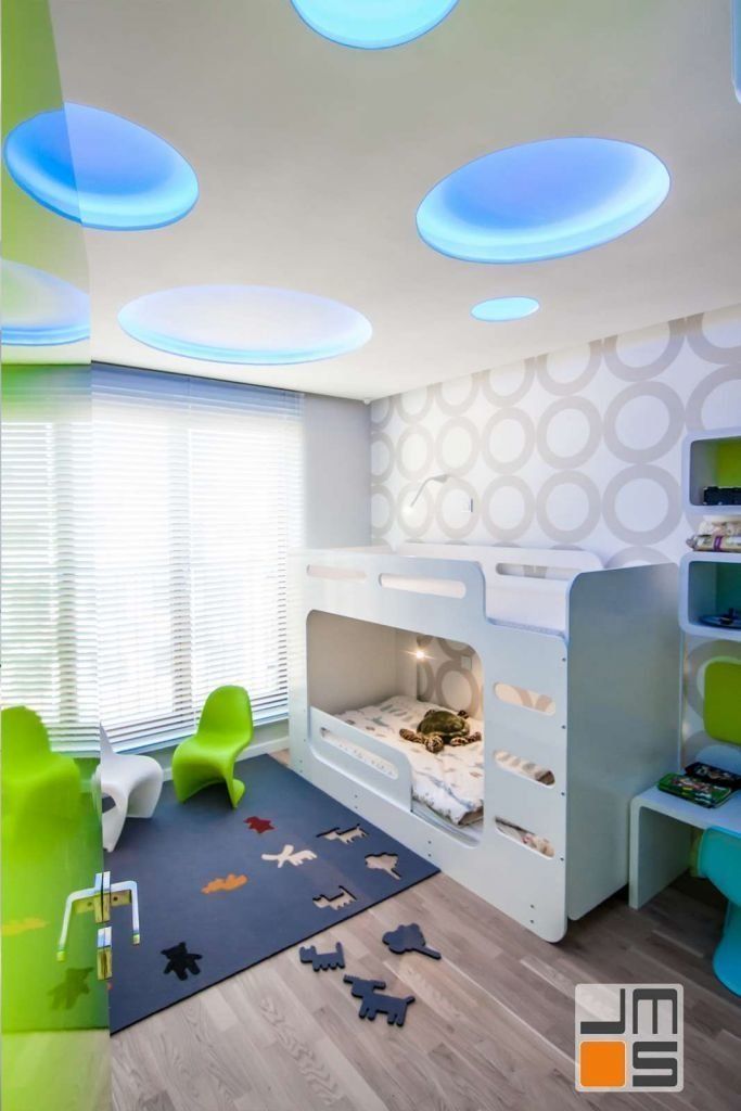 Pomysł na ściany w pokoju dla dzieci pomysł na piętrowe łóżko dla dzieci